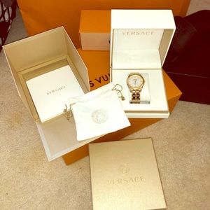 Mint Condition Two-Toned Versace Watch!